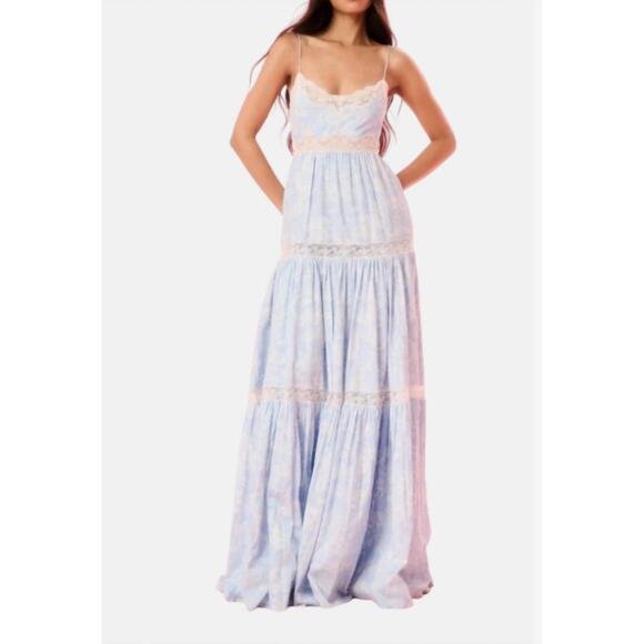 LOVESHACKFANCY Dresses & Skirts - NEW LOVESHACKFANCY espa dress in blue cove